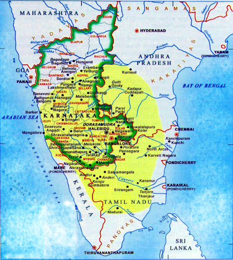 hoysala Map